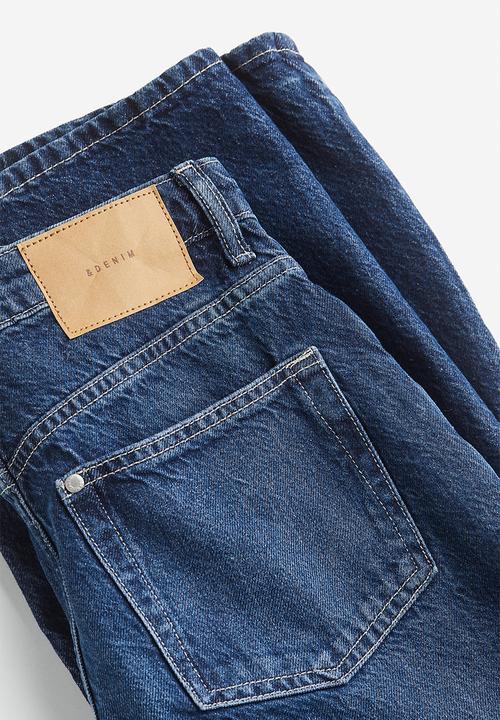 H&M - Baggy high jeans - blue