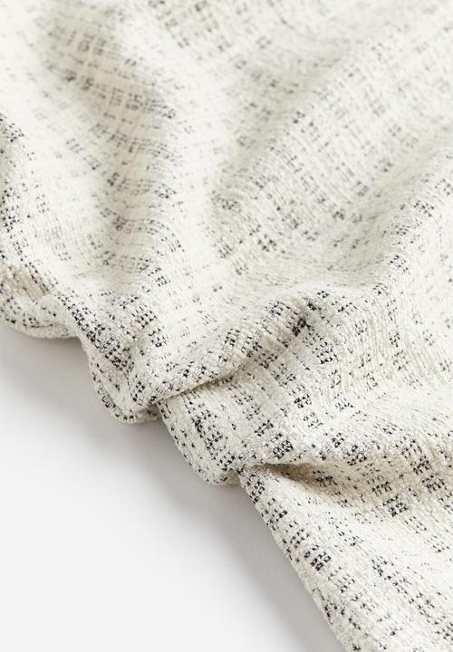 H&M - Bouclé dress - white