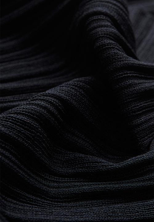 H&M - Turtleneck knitted dress - navy