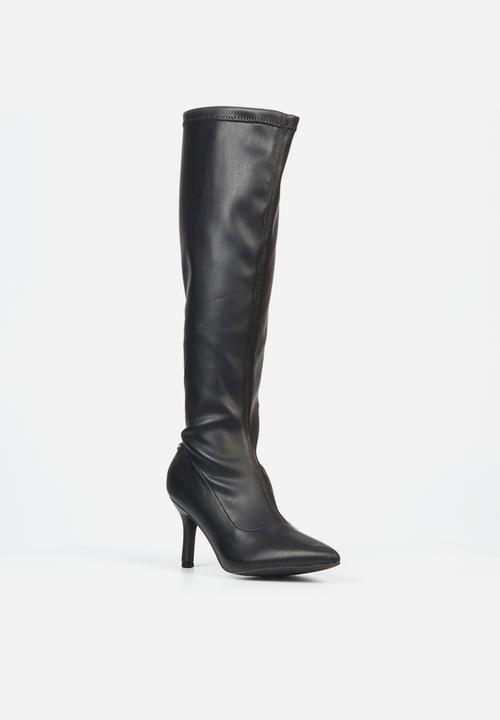 Butterfly Feet - Lively 7 midi heel boot - black