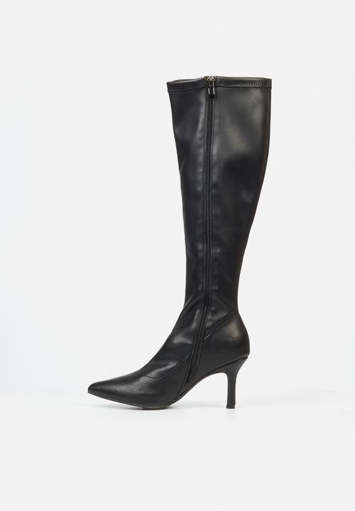 Butterfly Feet - Lively 7 midi heel boot - black