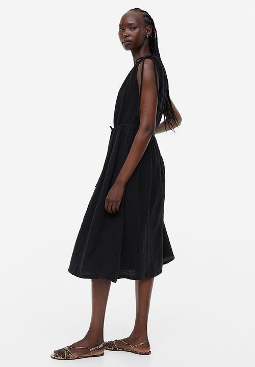 H&M - Drawstring-detail dress - black