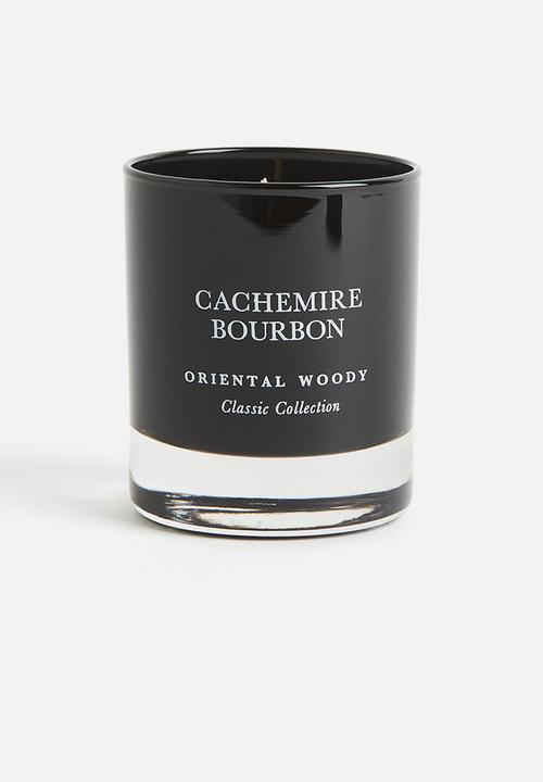H&M - Scented candle in glass holder - black