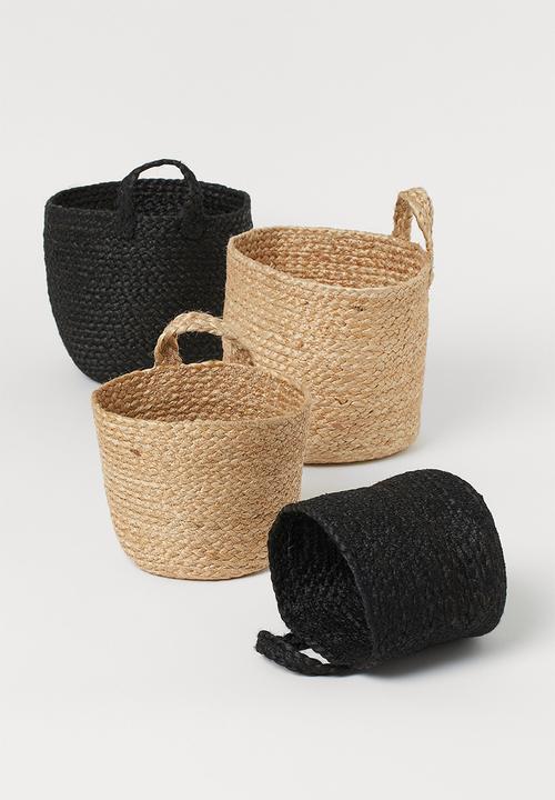 H&M - Handmade wall storage basket - beige