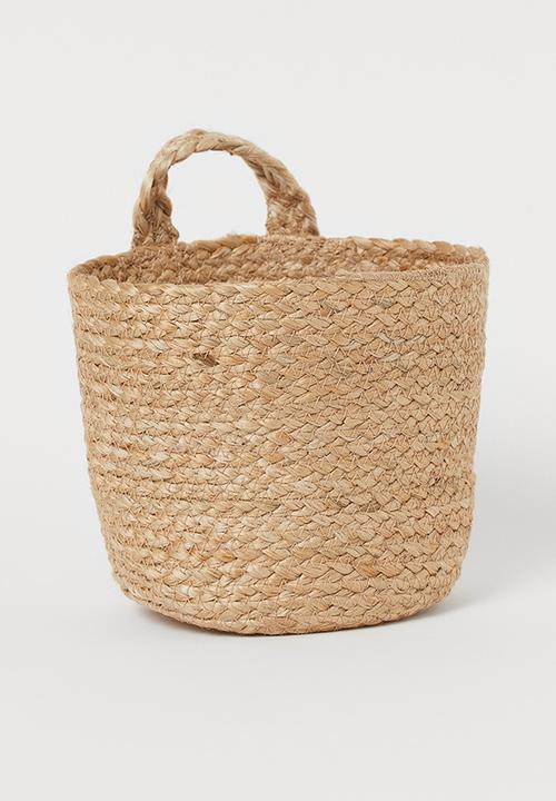 H&M - Handmade wall storage basket - beige