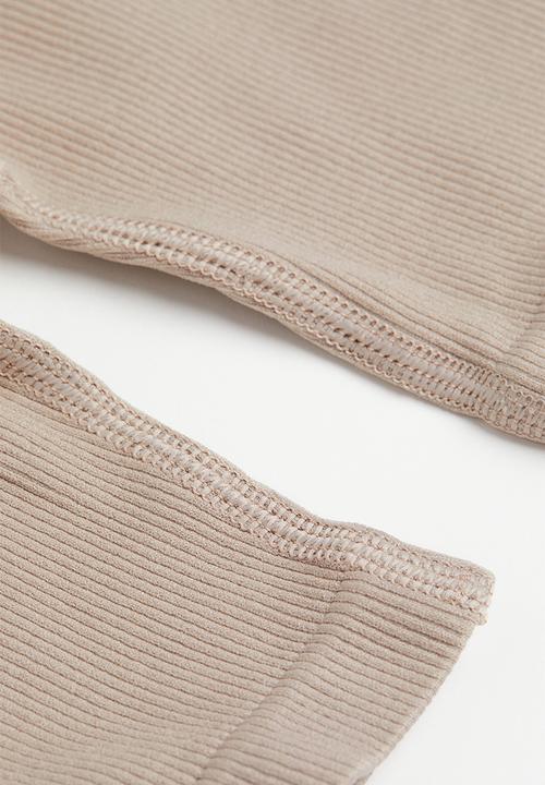 H&M - Seamless biker shorts - beige