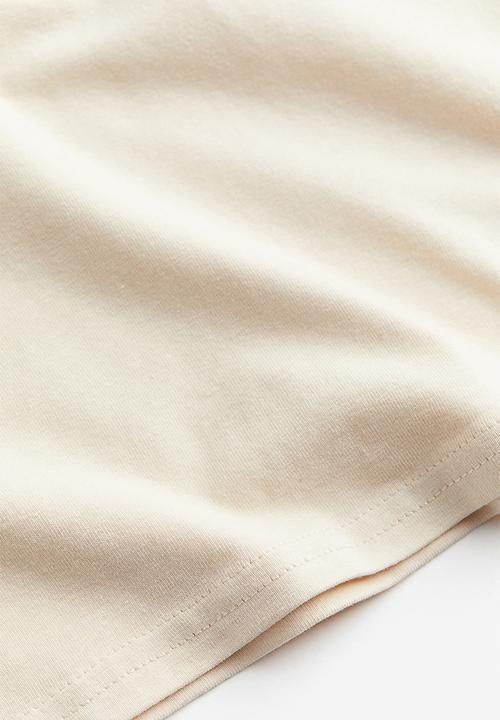 H&M - Long-sleeved jersey top - beige