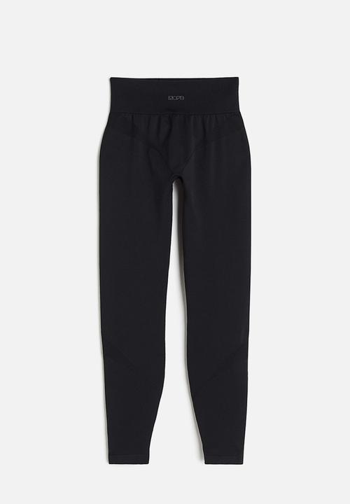 H&M - Drymove™ seamless sports tights - black