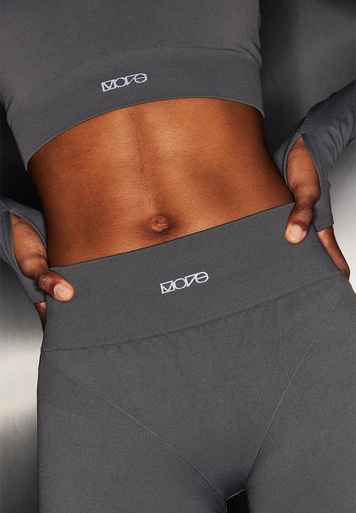 H&M - Drymove™ seamless sports tights - grey