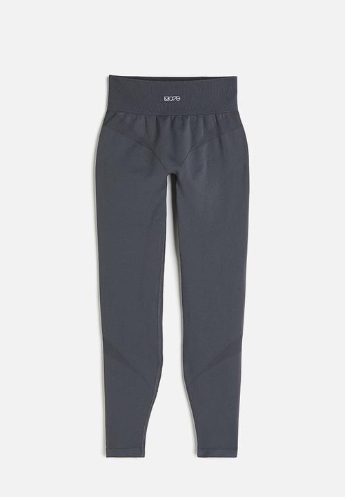 H&M - Drymove™ seamless sports tights - grey