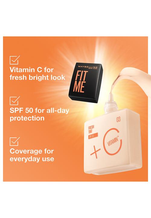 Maybelline - Fit Me Fresh Tint SPF50 01