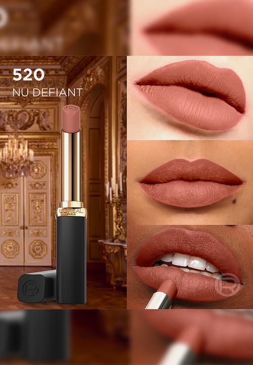 L'Oreal Paris - Color Riche Nudes of Worth Matte - 520 Le Nude Defiant