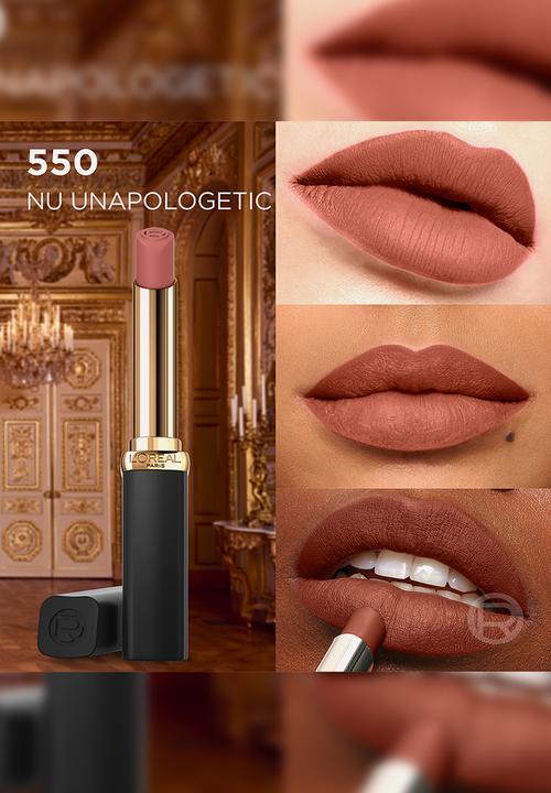 L'Oreal Paris - Color Riche Nudes of Worth Matte - 550 Le Nude Unapologetic