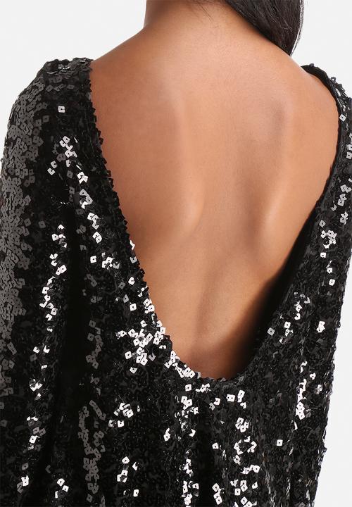Motel - Damitri Hyper Cube Sequin Shift Dress
