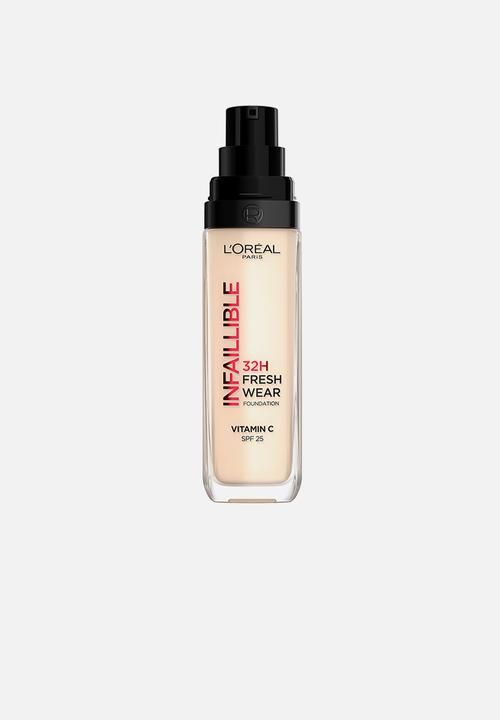 L'Oreal Paris - Infaillible 32HR Full-Coverage Freshwear Foundation Vitamin C + SPF25 - 010 Neutral Undertone
