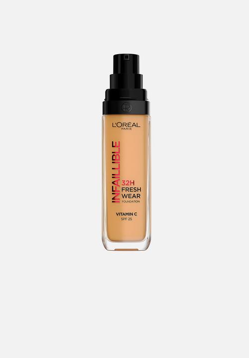 L'Oreal Paris - Infaillible 32HR Full-Coverage Freshwear Foundation Vitamin C + SPF25 - 315 Warm Undertone