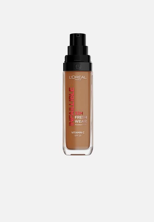 L'Oreal Paris - Infaillible 32HR Full-Coverage Freshwear Foundation Vitamin C + SPF25 - 384 Cool Undertone