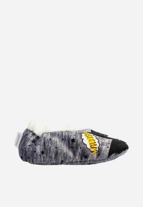 The Character Group (Legacy) - Batman infant sherpa slipper - grey