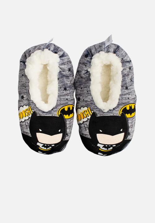 The Character Group (Legacy) - Batman infant sherpa slipper - grey