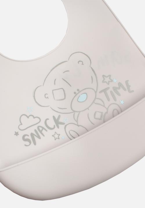 The Character Group (Legacy) - Tiny tatty teddy silicone bibs  - grey