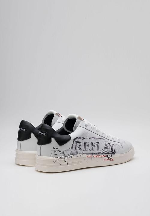 Replay - University - University m prime - white & black 
