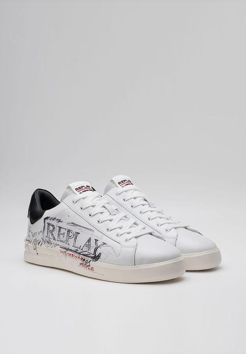 Replay - University - University m prime - white & black 