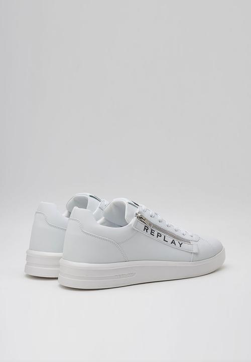 Replay - University - University zip men - white