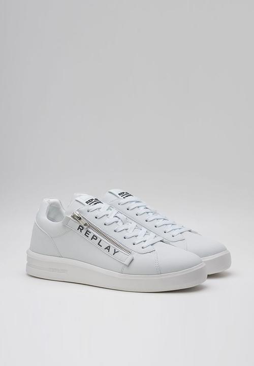Replay - University - University zip men - white