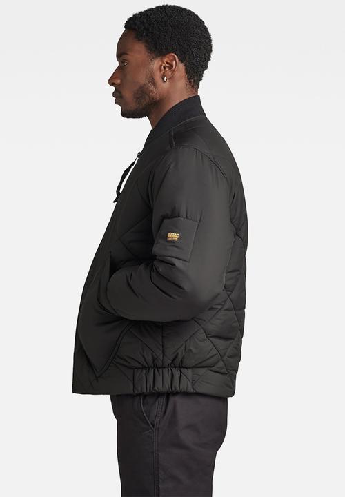 G-STAR - Diamond Qlty Bomber Unic matte lite r wr - dk black