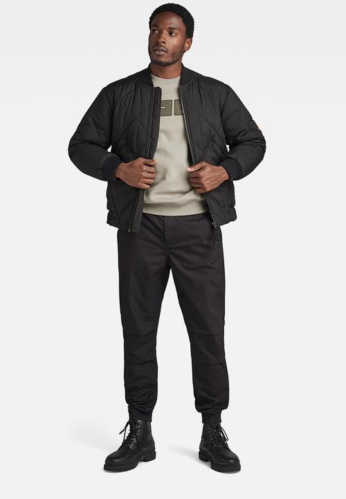 G-STAR - Diamond Qlty Bomber Unic matte lite r wr - dk black