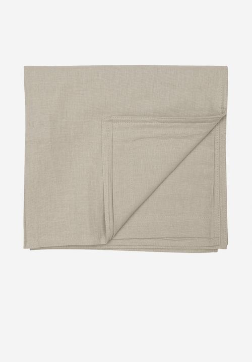 Hertex Haus - Bellisima Linen Blend Pillowcase Set 2 - Natural