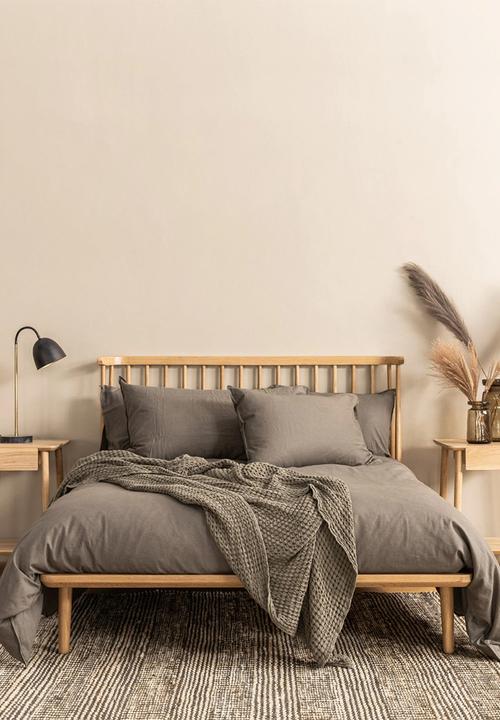 Hertex Haus - Bellisima Linen Blend  Bed Set - Olive