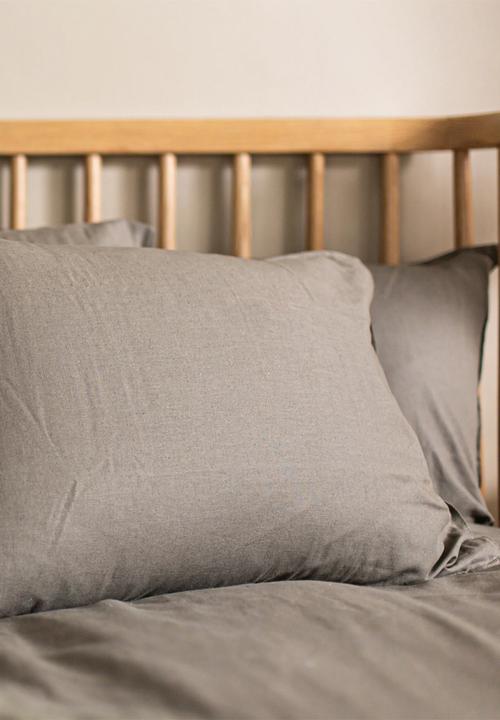 Hertex Haus - Bellisima Linen Blend Fitted Sheet - Olive