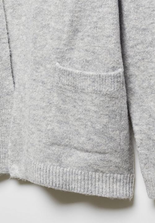 MANGO - Cardigan tique5 - light grey denim