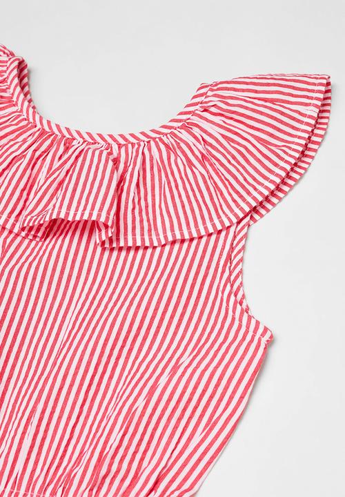 MANGO - Playsuit lulani - red