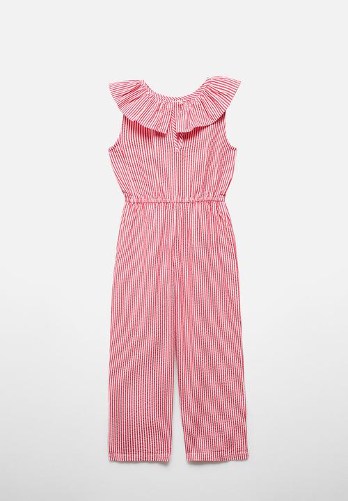 MANGO - Playsuit lulani - red
