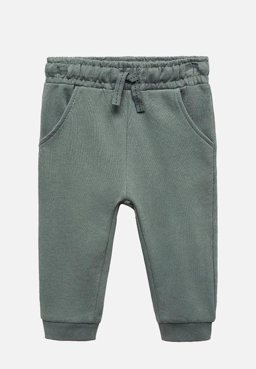 MANGO - Trousers mateo5 - medium green
