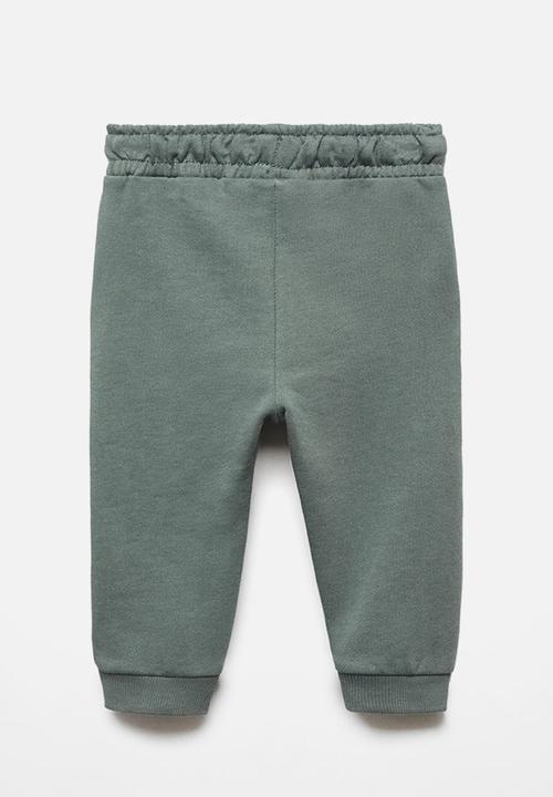 MANGO - Trousers mateo5 - medium green