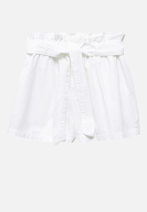 MANGO - Shorts nalu - white