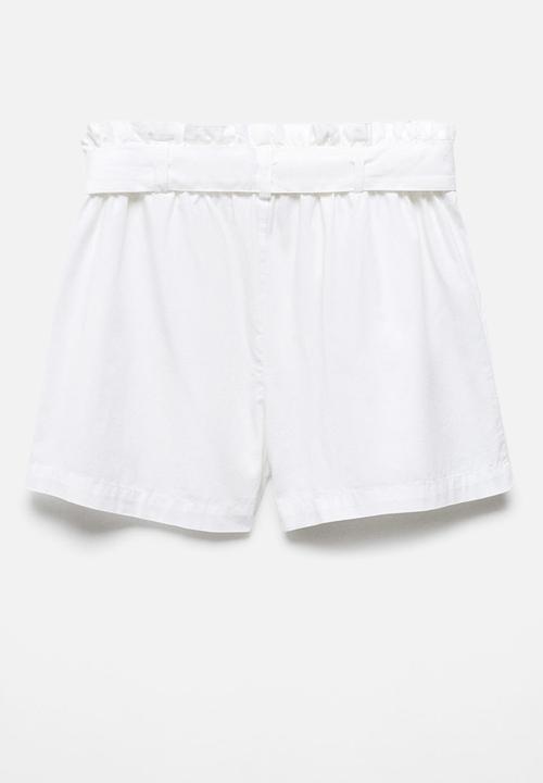 MANGO - Shorts nalu - white