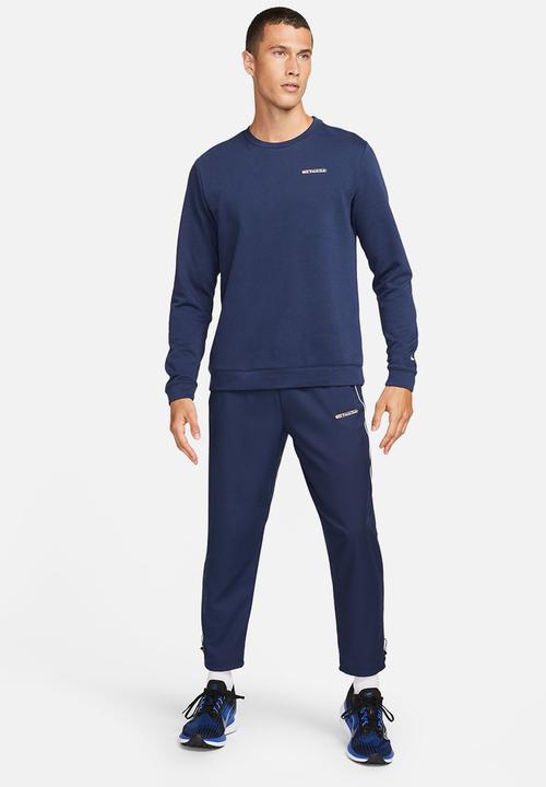 Nike - Dri-FIT track club pants - midnight navy/summit white
