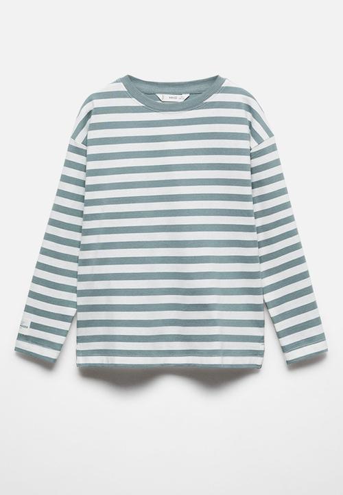 MANGO - T-shirt lucca - green
