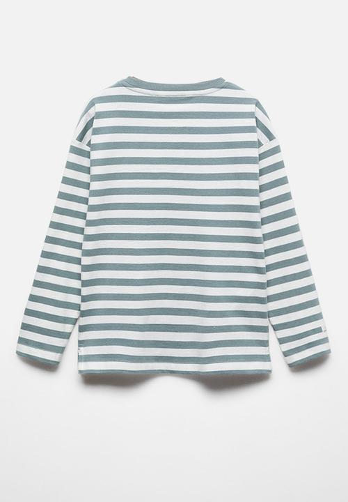 MANGO - T-shirt lucca - green