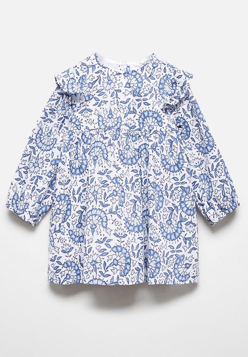 MANGO - Dress gijon - blue