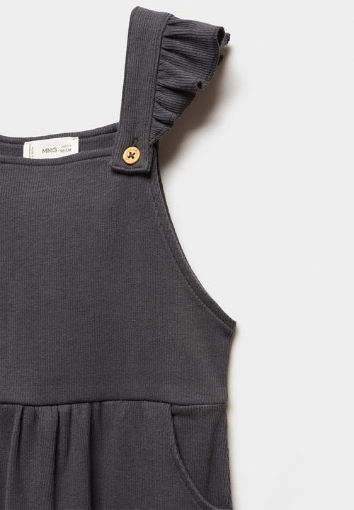 MANGO - Dungarees lucia - charcoal