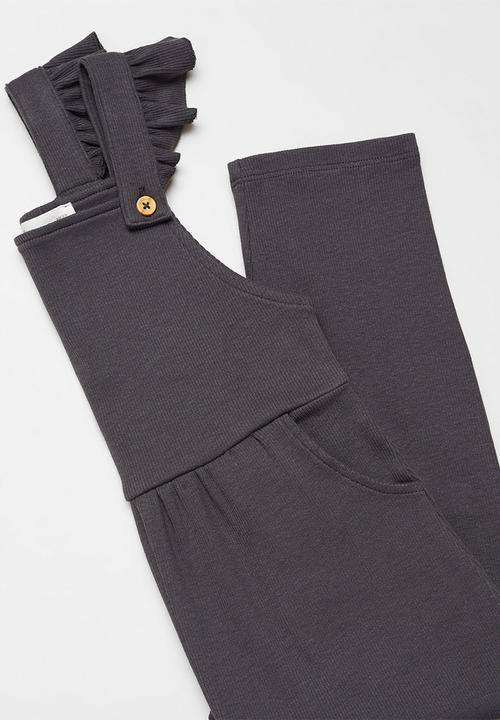 MANGO - Dungarees lucia - charcoal