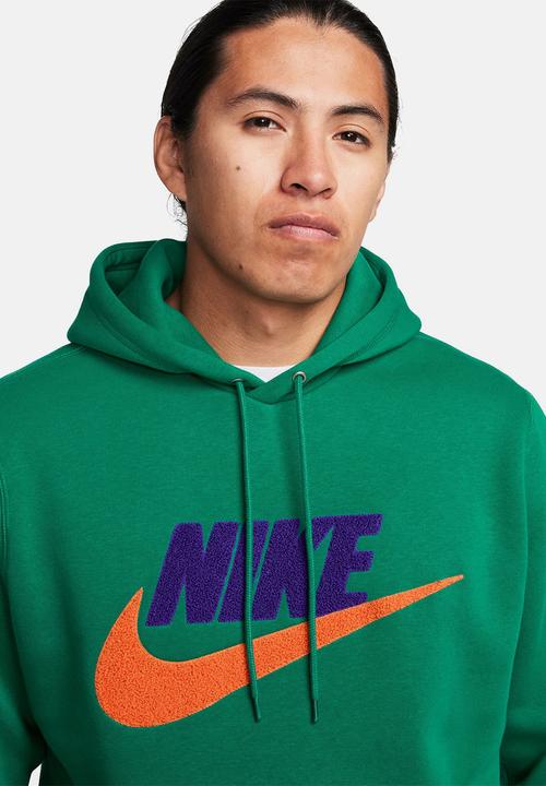 Nike - Club fleece pullover Hoodie - Green