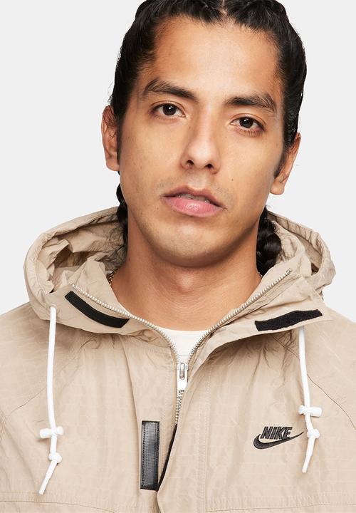 Nike - Club bowline jacket - khaki & black