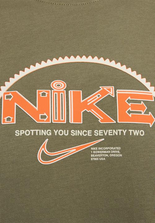 Nike - GU type tee - medium olive