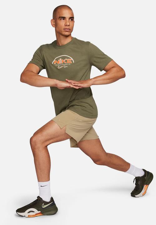 Nike - GU type tee - medium olive